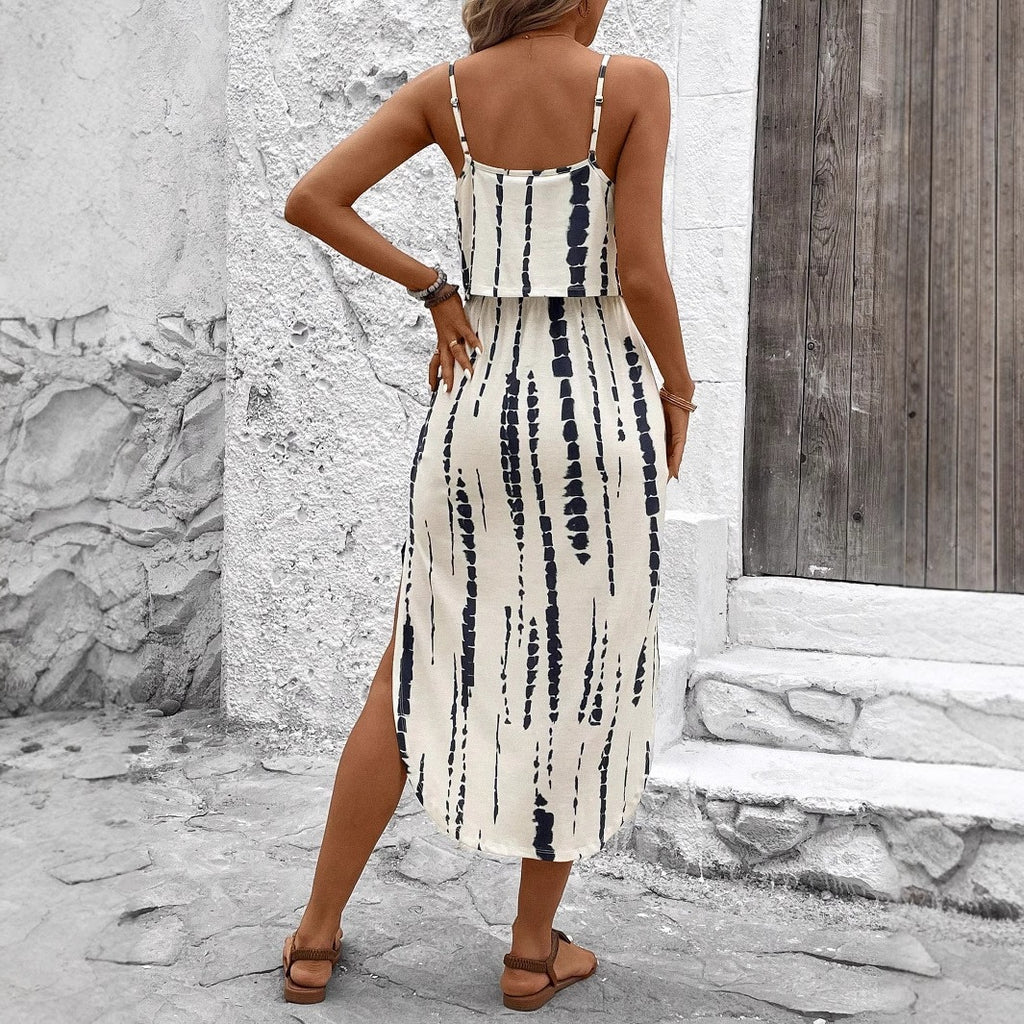 Vestido camisola estampado