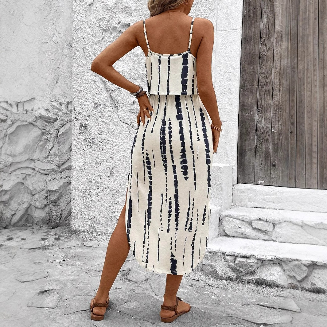 Vestido camisola estampado