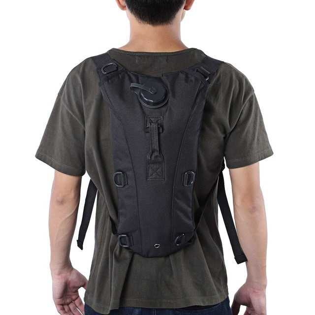 Mochila de Hidratación Táctica Militar MOLLE - 3L para Ciclismo y Camping