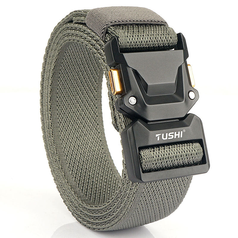 Cinturón Táctico de Nylon Elástico para Hombre - 7 Colores