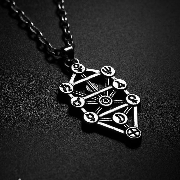1pc Seed Of Life Pendant Flower Of Life Necklace Jewelry Sacred Geometry Women Accessories