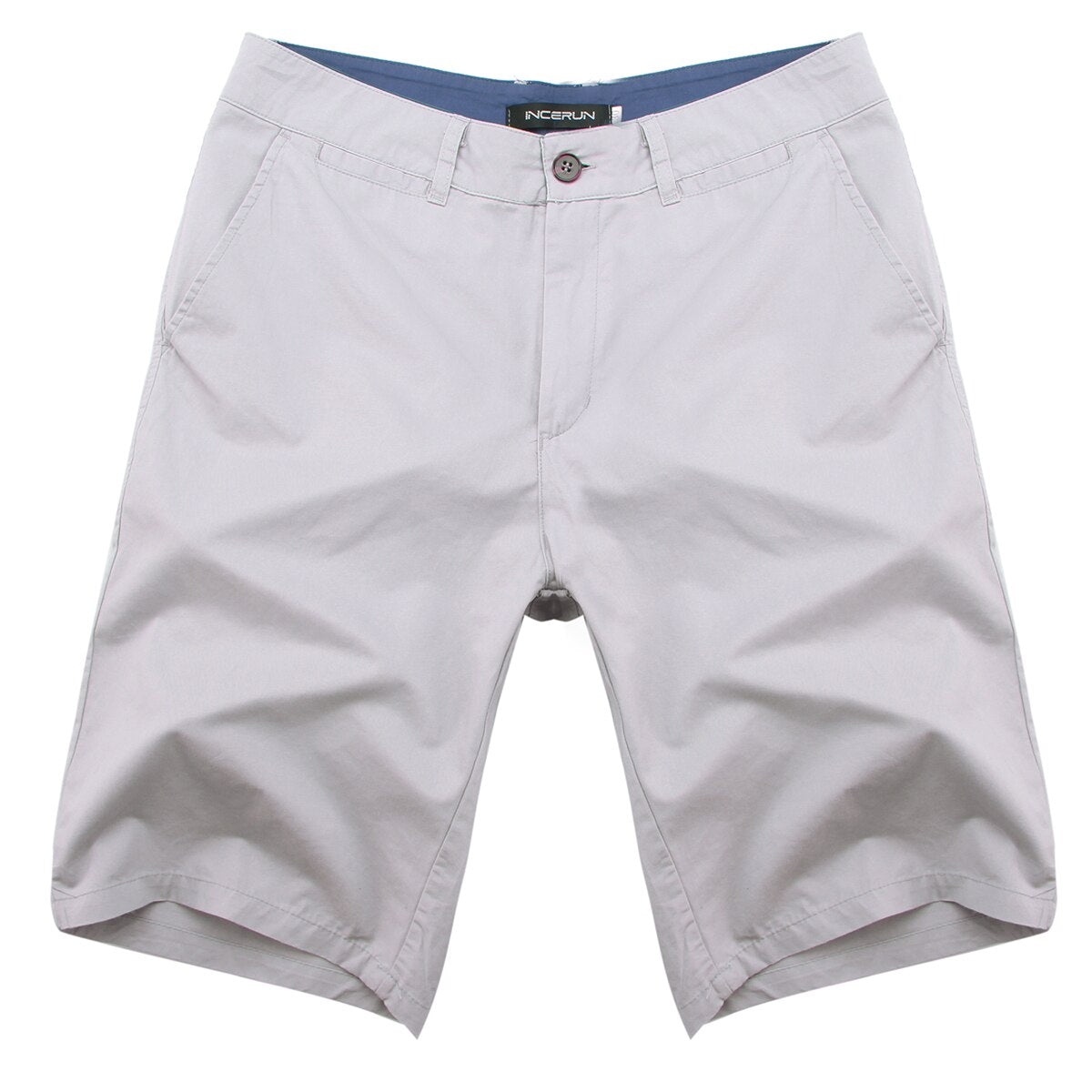 Shorts casuales de algodón para hombre - Bermuda slim fit
