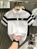 Polo de manga corta para hombre - Casual color sólido