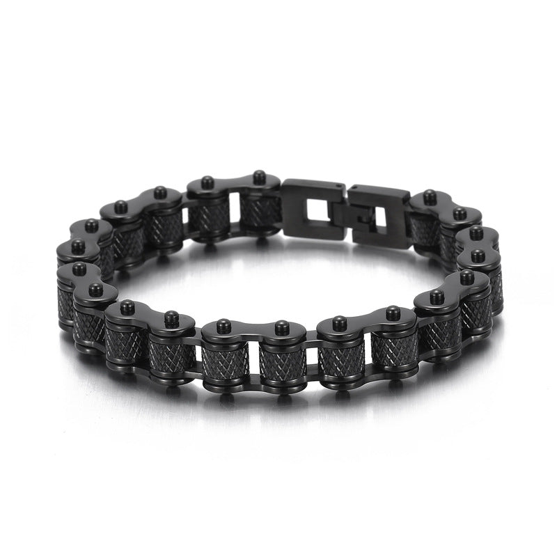 Pulsera Cadena de Moto en Acero Inoxidable - Estilo Urbano