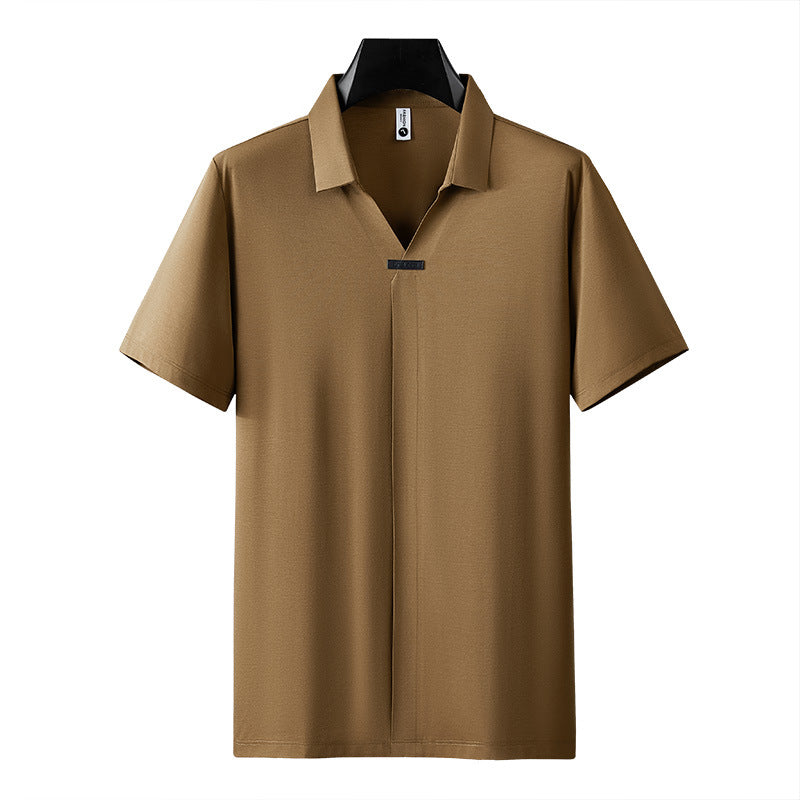 Polo manga corta para hombre - Estilo maduro casual