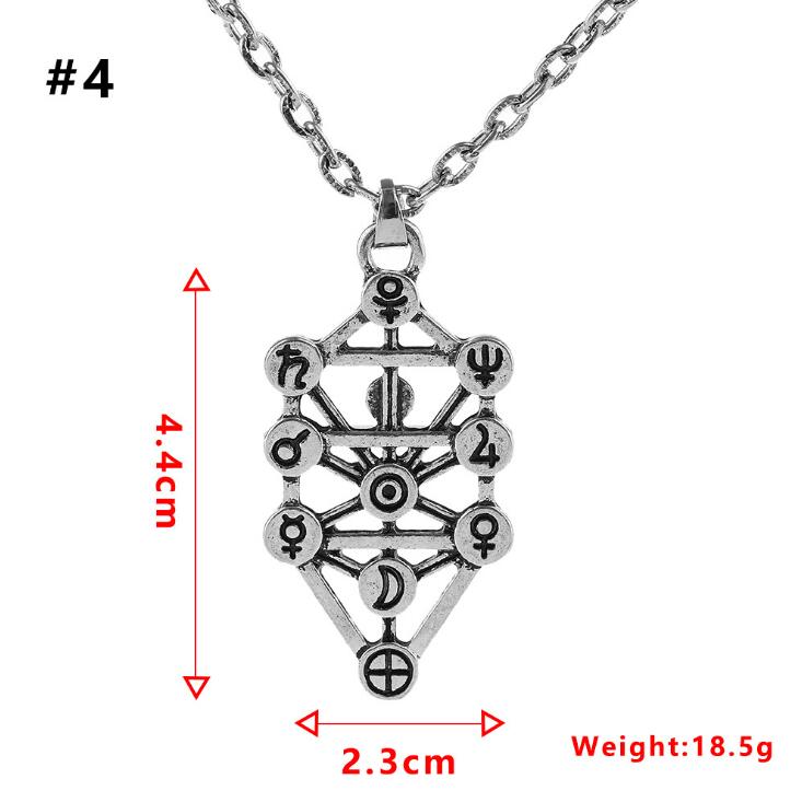 1pc Seed Of Life Pendant Flower Of Life Necklace Jewelry Sacred Geometry Women Accessories