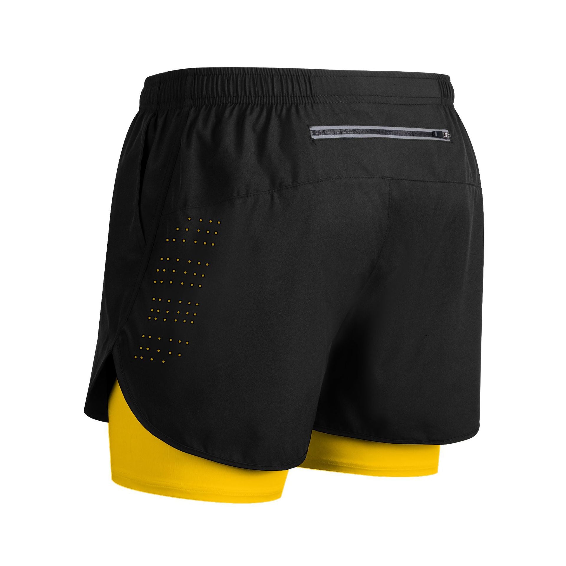 Pantaloneta Deportiva 2 en 1 con Forro Interior para Hombre