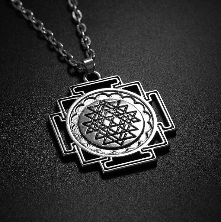 1pc Seed Of Life Pendant Flower Of Life Necklace Jewelry Sacred Geometry Women Accessories