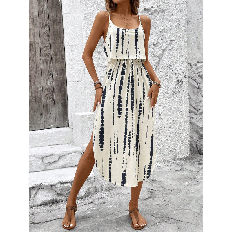 Vestido camisola estampado