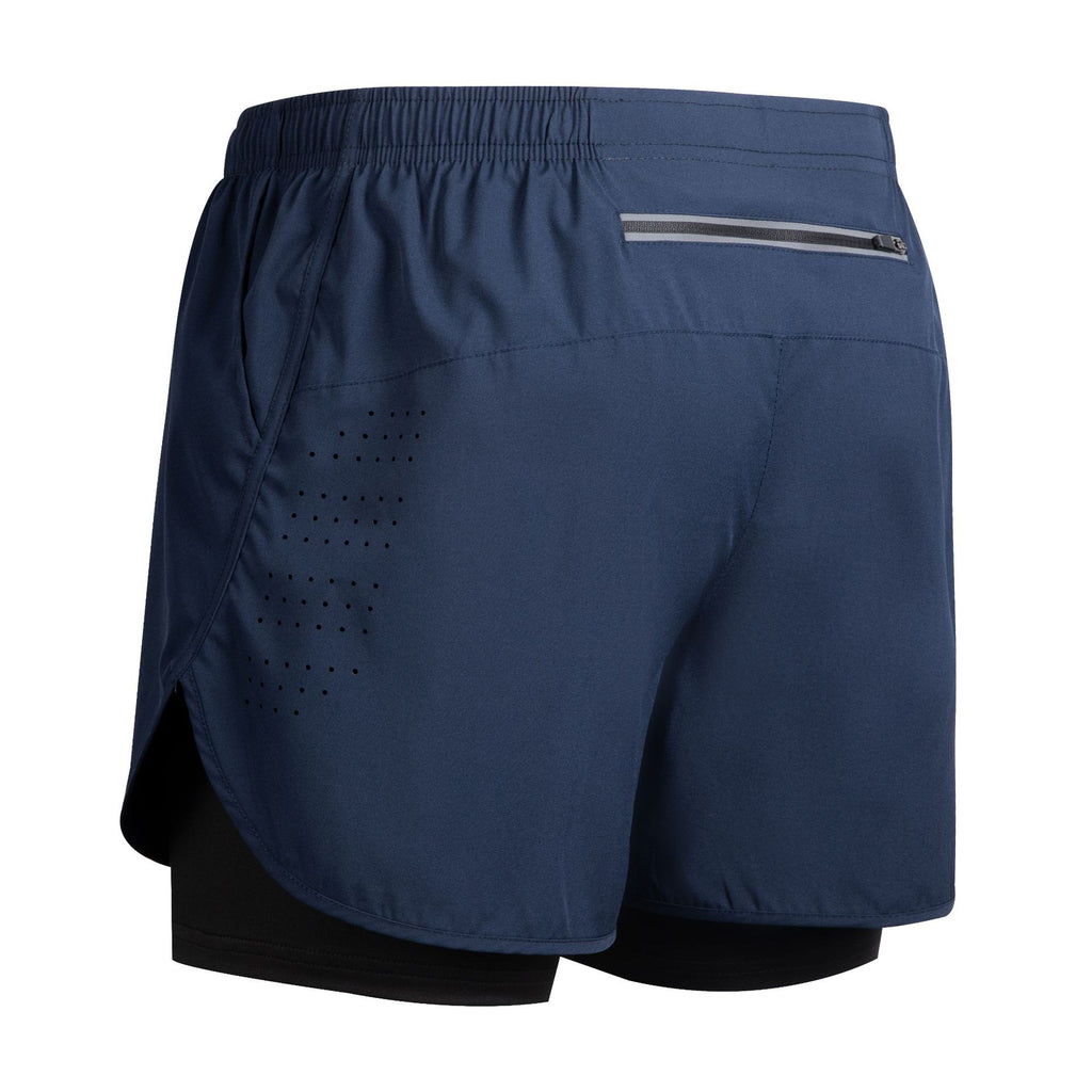 Pantaloneta Deportiva 2 en 1 con Forro Interior para Hombre
