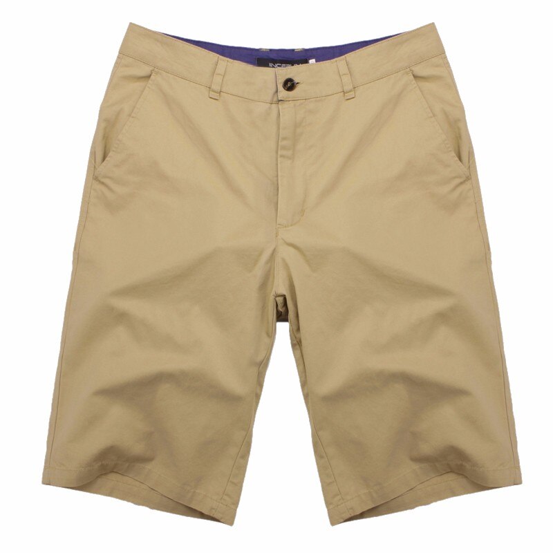 Shorts casuales de algodón para hombre - Bermuda slim fit