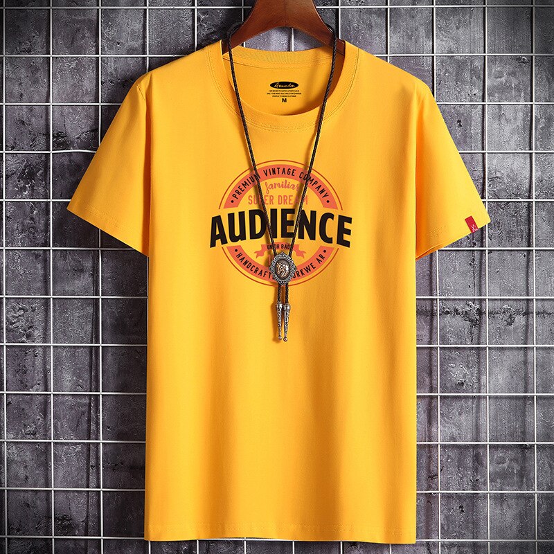 Camiseta oversize cuello redondo para hombre - Estilo urbano