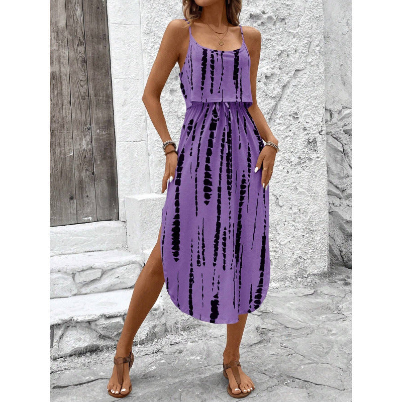 Vestido camisola estampado