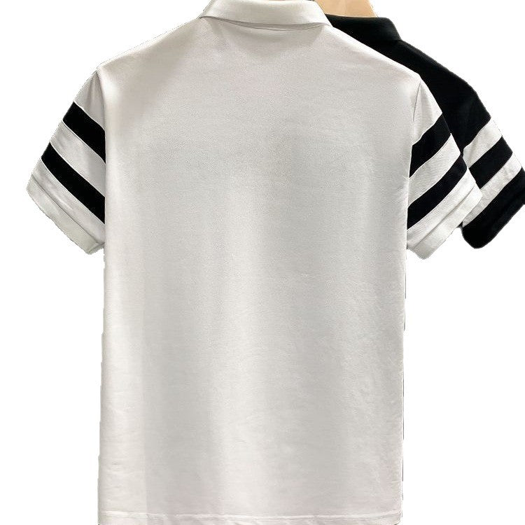 Polo de manga corta para hombre - Casual color sólido