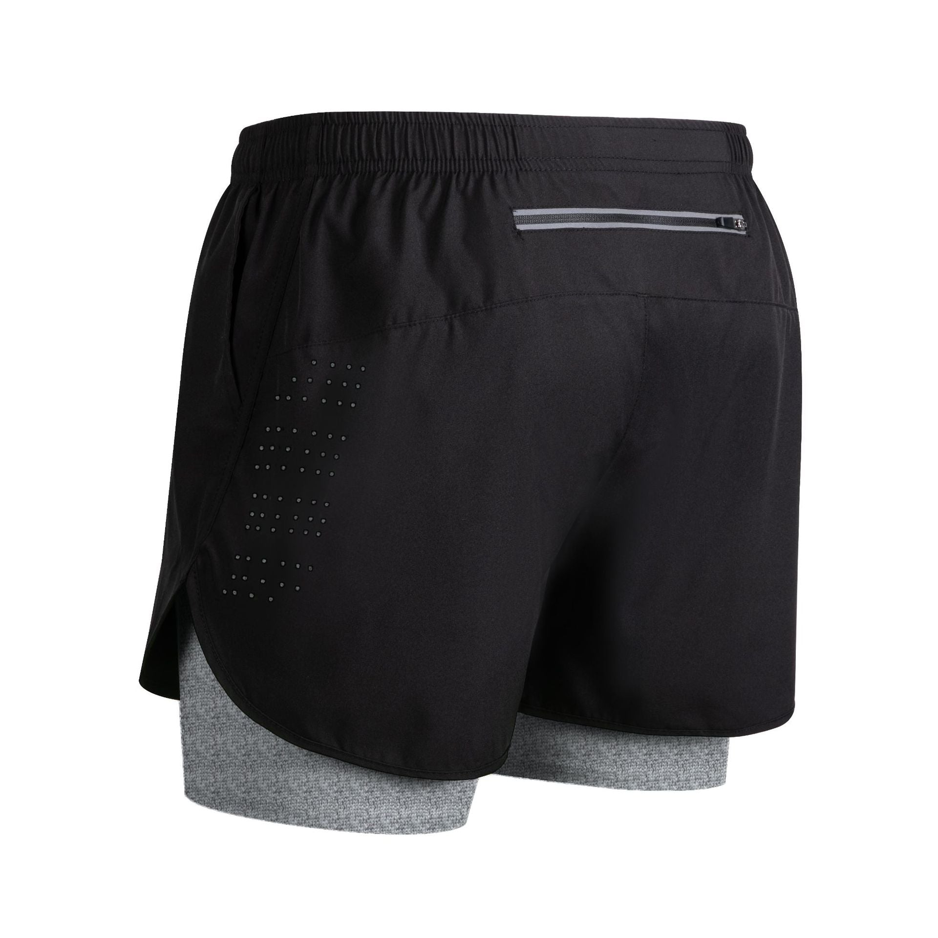 Pantaloneta Deportiva 2 en 1 con Forro Interior para Hombre