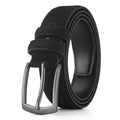 Cinturón de Ante Retro para Hombre - Hebilla de Aguja Casual