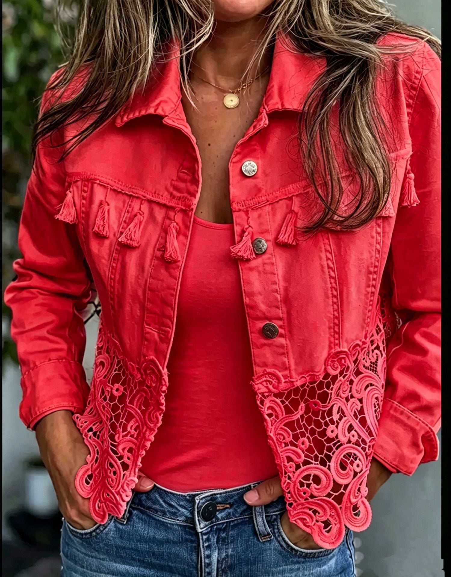 Spring Summer New Style Denim Jacket for Women Short Height Friendly