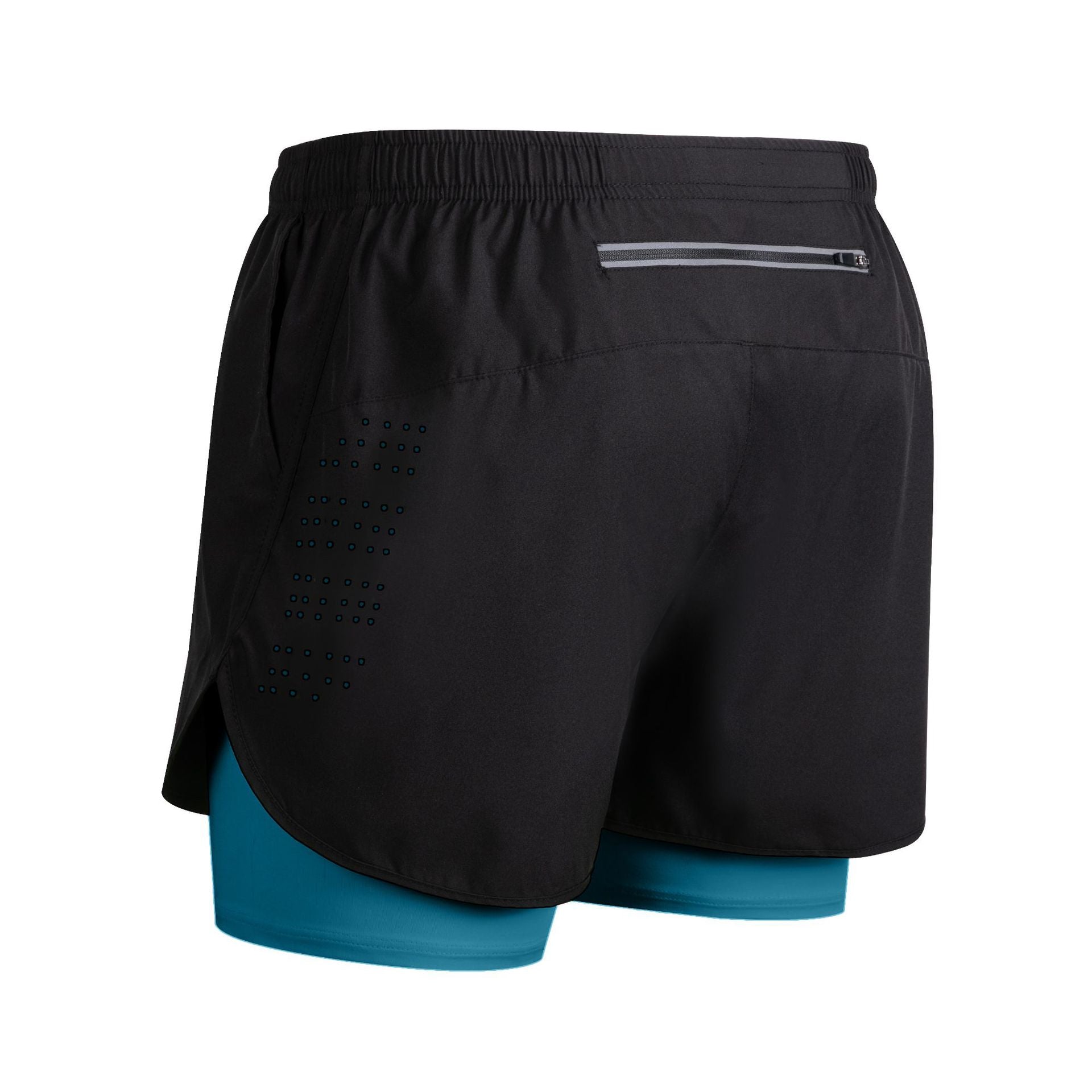 Pantaloneta Deportiva 2 en 1 con Forro Interior para Hombre