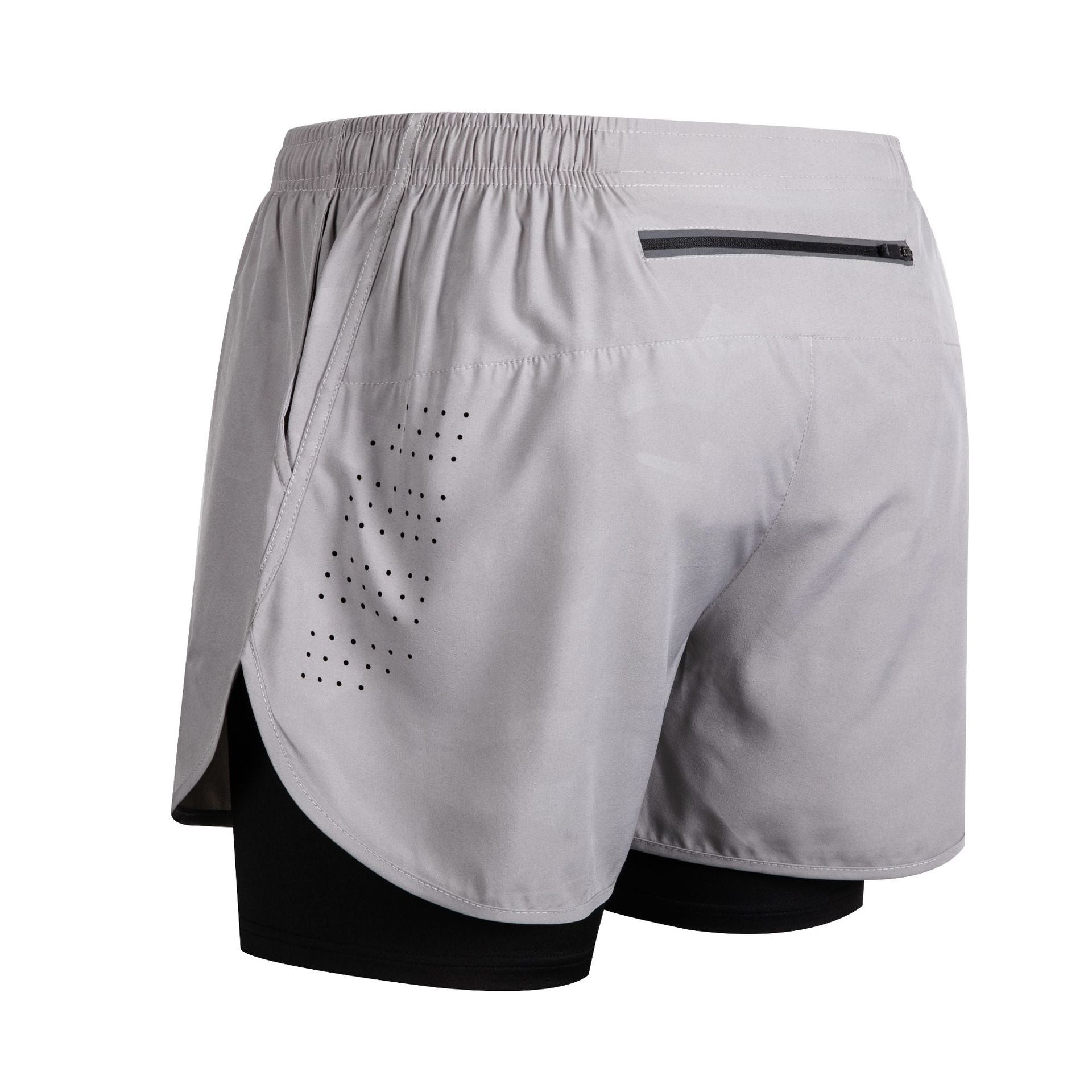 Pantaloneta Deportiva 2 en 1 con Forro Interior para Hombre