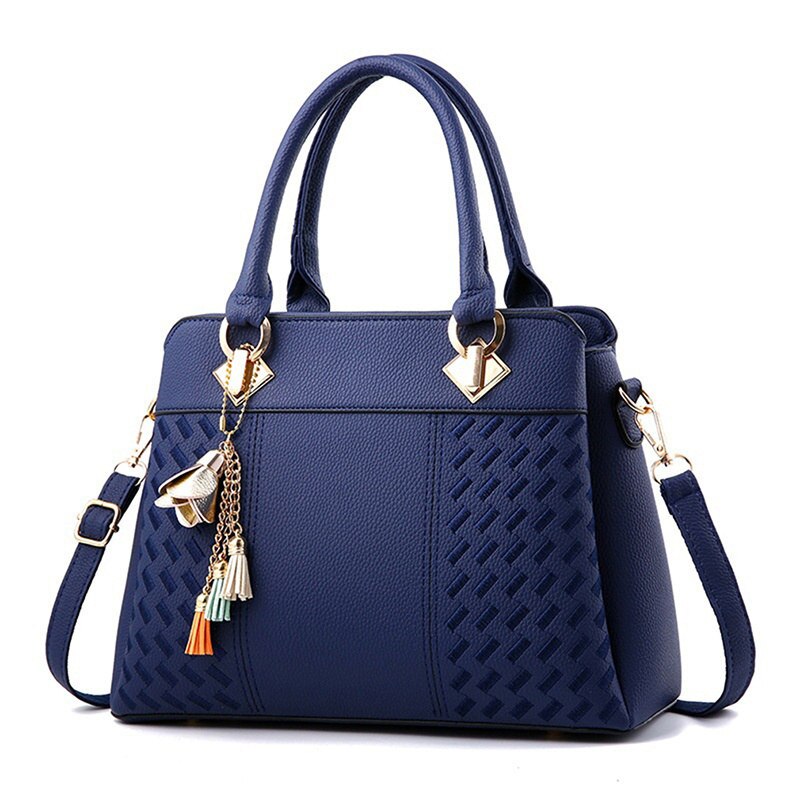 Bolso de Hombro de Cuero para Mujer - Estilo Vintage con Borlas