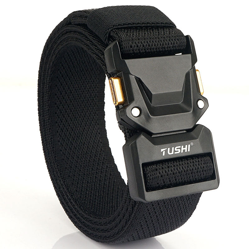 Cinturón Táctico de Nylon Elástico para Hombre - 7 Colores