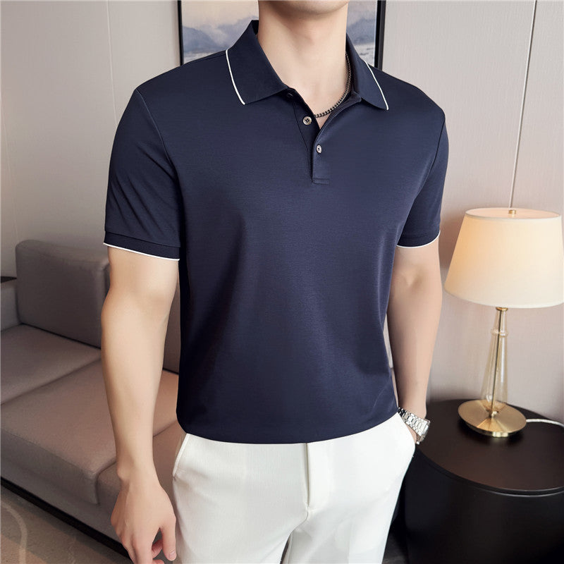 Polo manga corta para hombre - Estilo casual y fresco