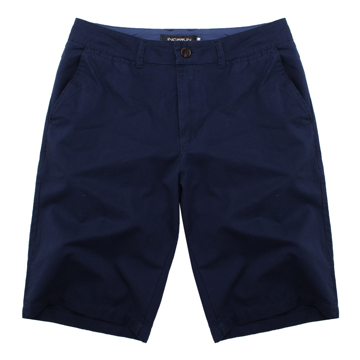 Shorts casuales de algodón para hombre - Bermuda slim fit