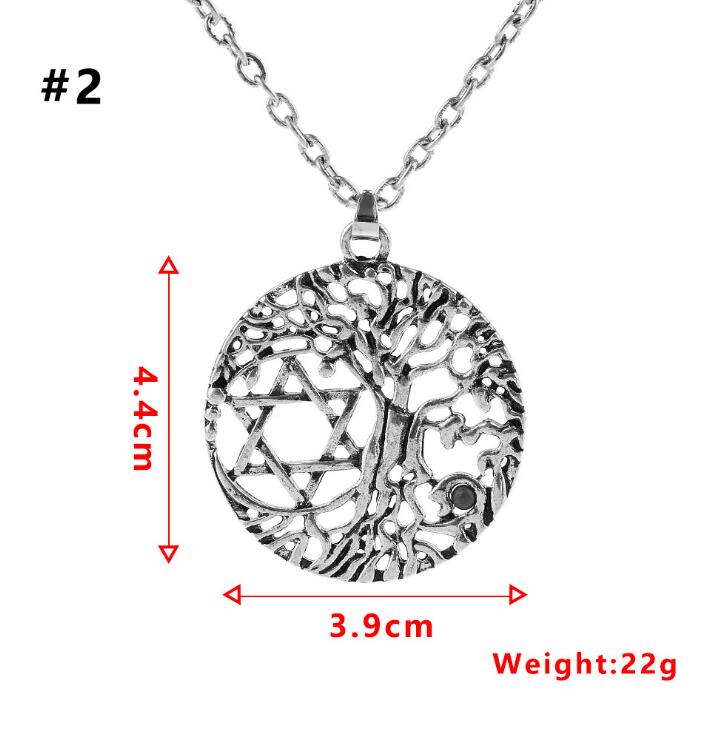 1pc Seed Of Life Pendant Flower Of Life Necklace Jewelry Sacred Geometry Women Accessories