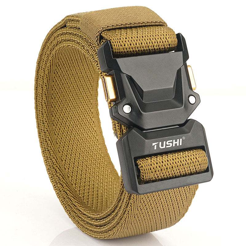 Cinturón Táctico de Nylon Elástico para Hombre - 7 Colores