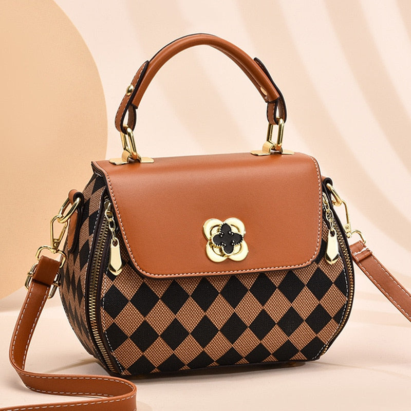 Bolso de Lujo para Mujer - Cuero PU con Asa Superior