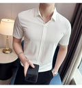 Polo manga corta para hombre - Estilo maduro casual