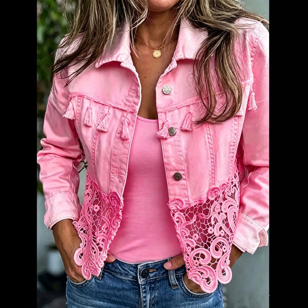 Spring Summer New Style Denim Jacket for Women Short Height Friendly