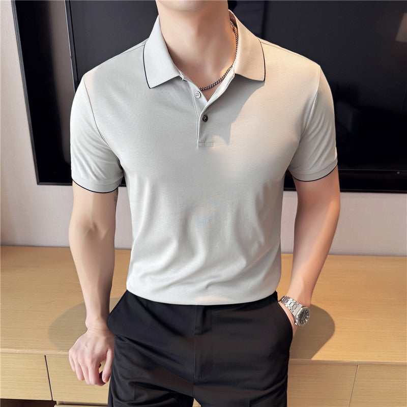 Polo manga corta para hombre - Estilo casual y fresco