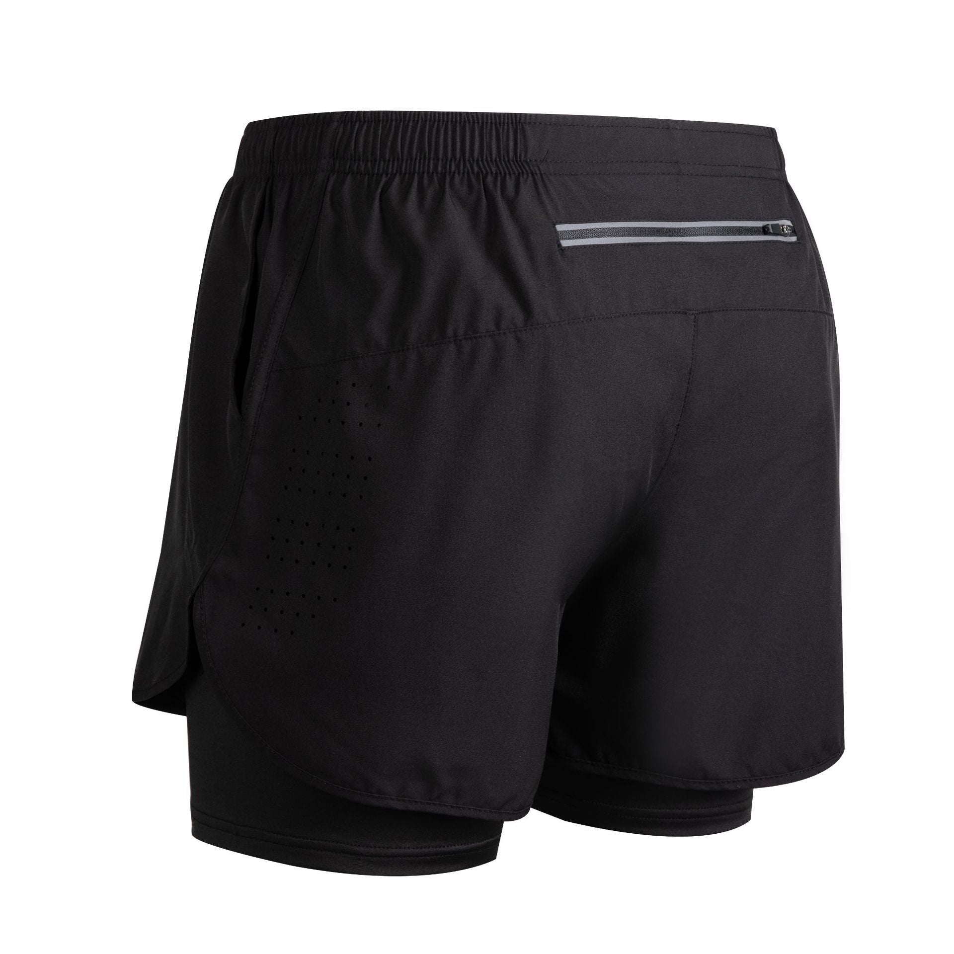 Pantaloneta Deportiva 2 en 1 con Forro Interior para Hombre