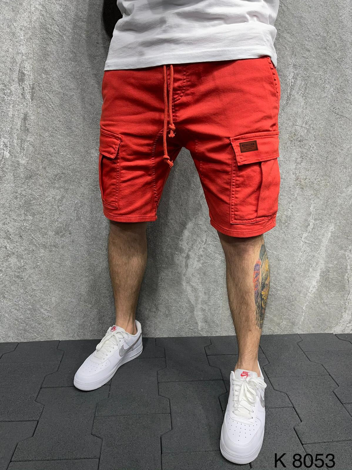 Shorts cargo para hombre - Bermuda casual primavera verano