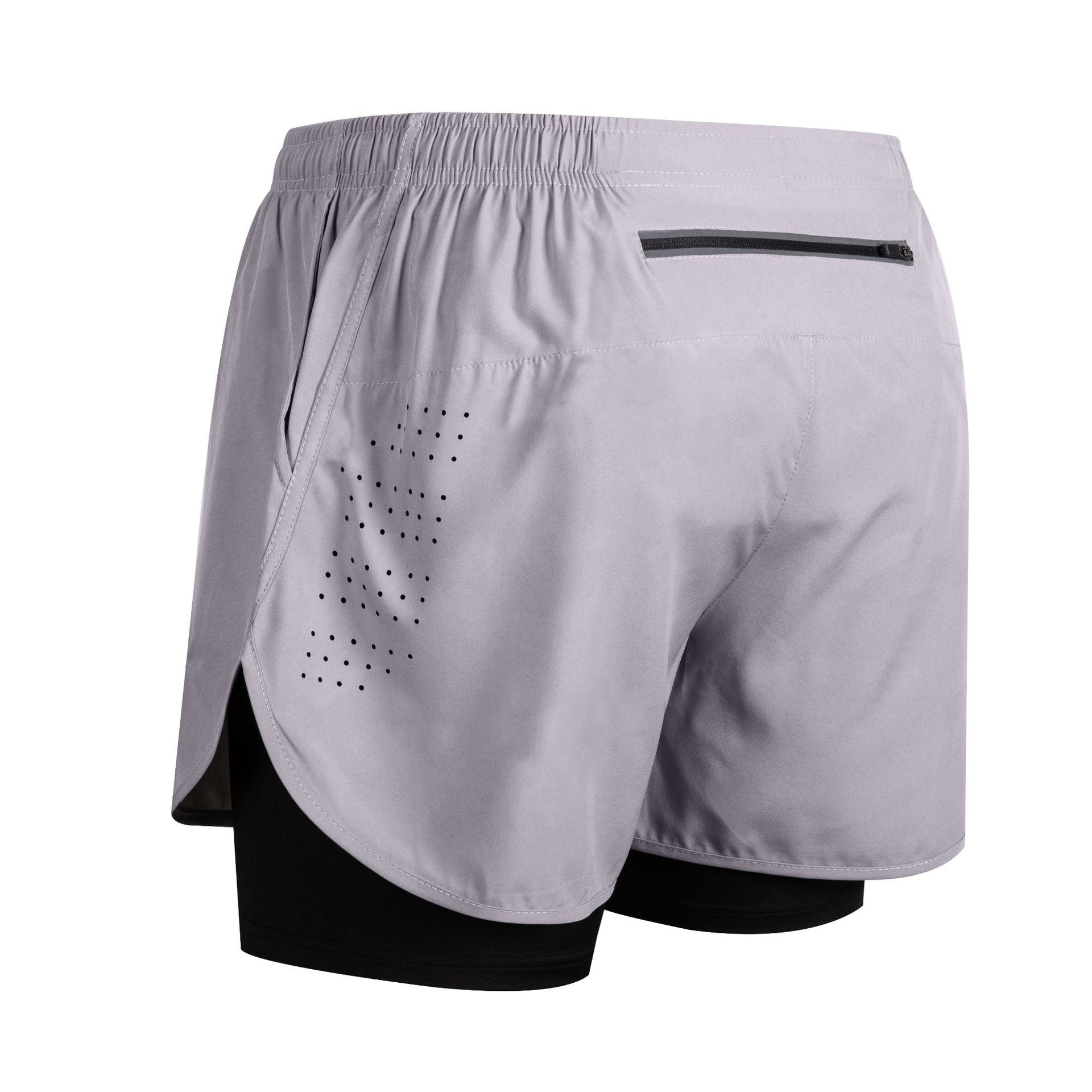 Pantaloneta Deportiva 2 en 1 con Forro Interior para Hombre
