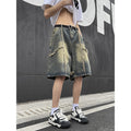 Pantaloneta Vaquera Retro con Flecos para Hombre