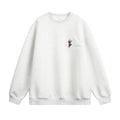 Sudadera Bordada Cuello Redondo para Hombre