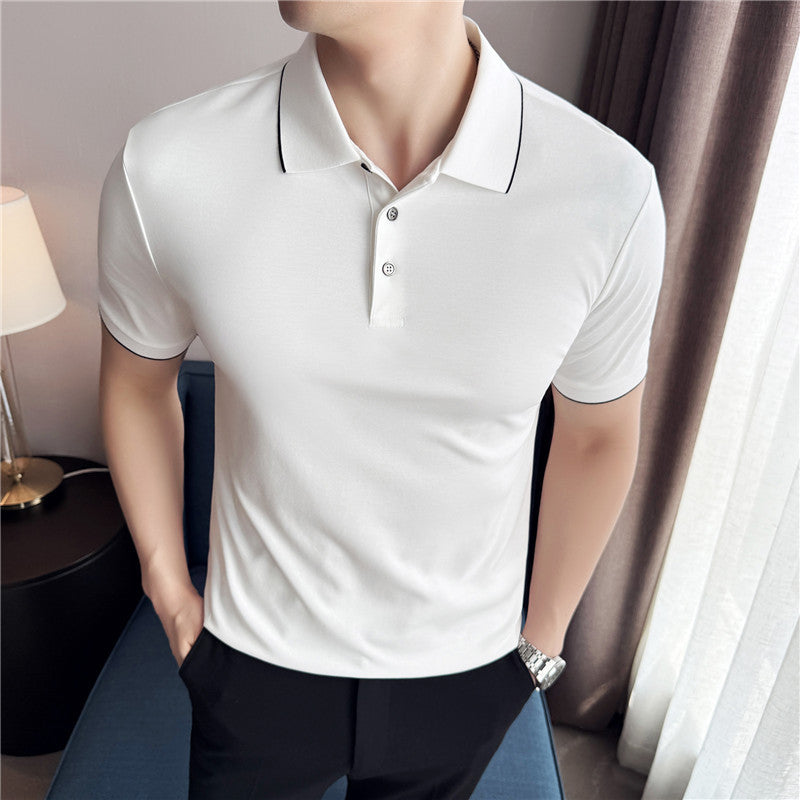 Polo manga corta para hombre - Estilo casual y fresco