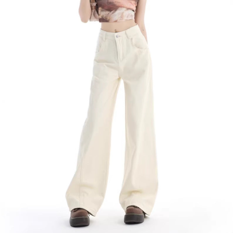 Pantalones Deportivos Holgados de Pierna Recta para Mujer