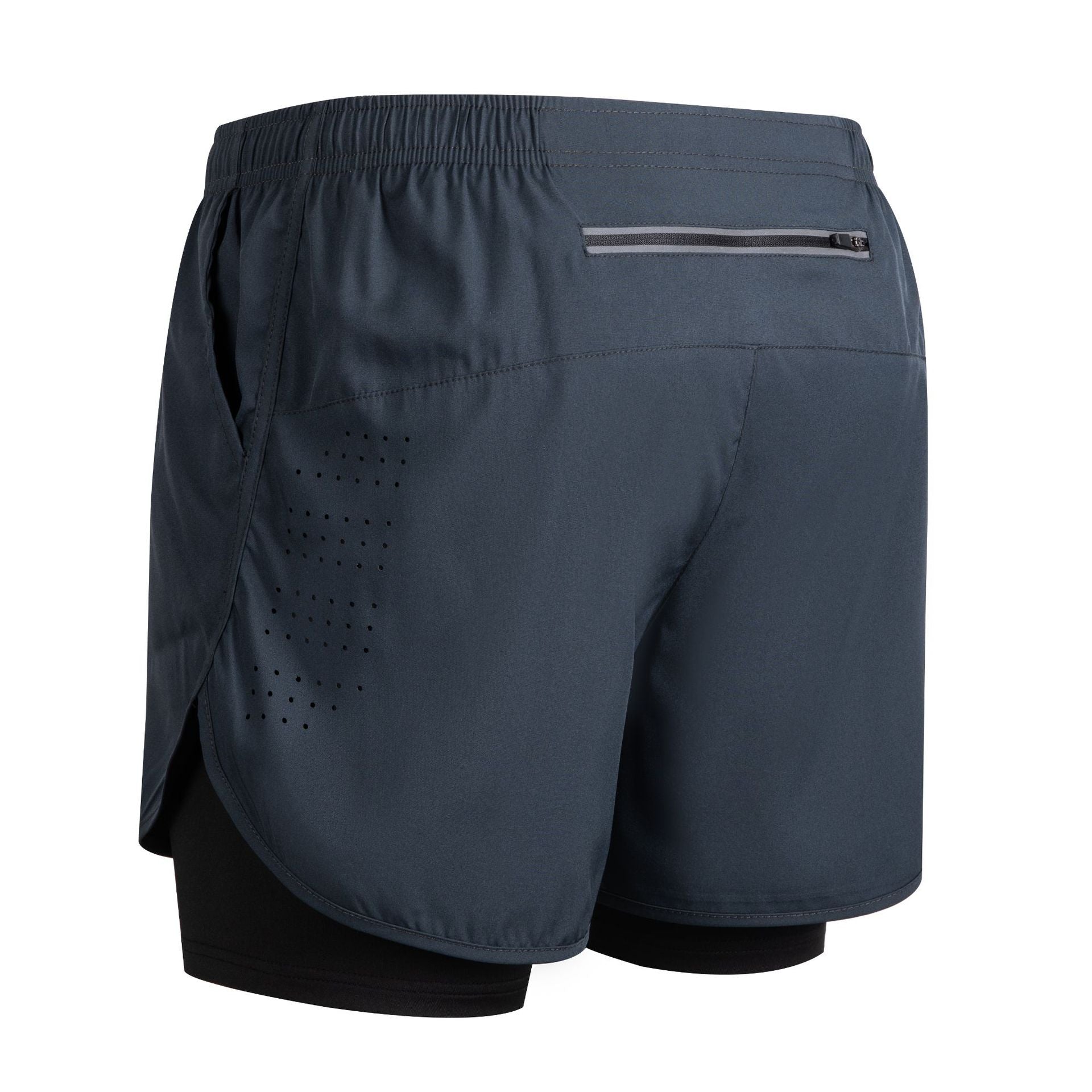 Pantaloneta Deportiva 2 en 1 con Forro Interior para Hombre