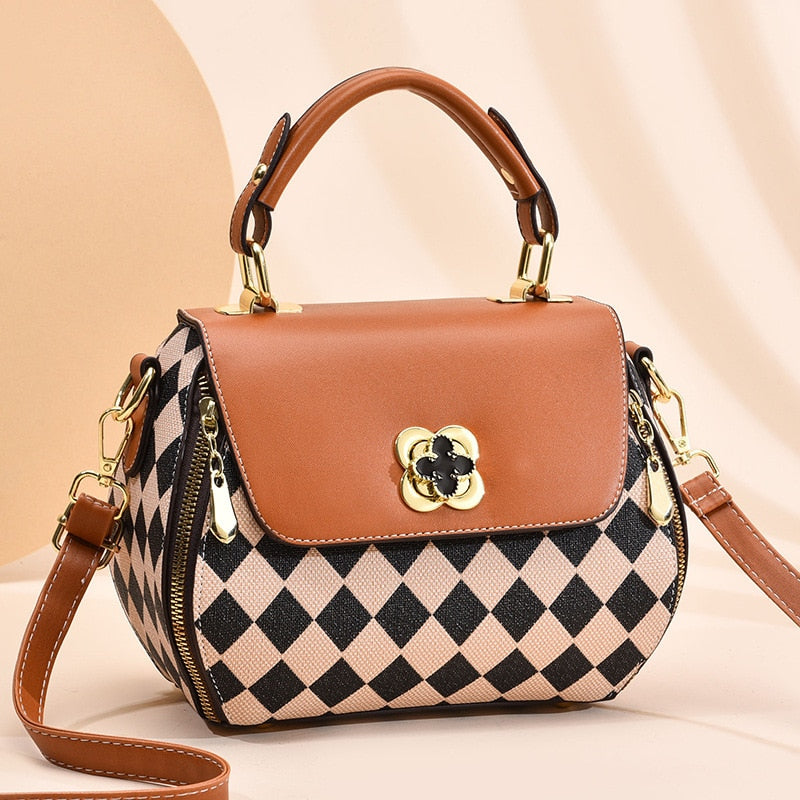 Bolso de Lujo para Mujer - Cuero PU con Asa Superior