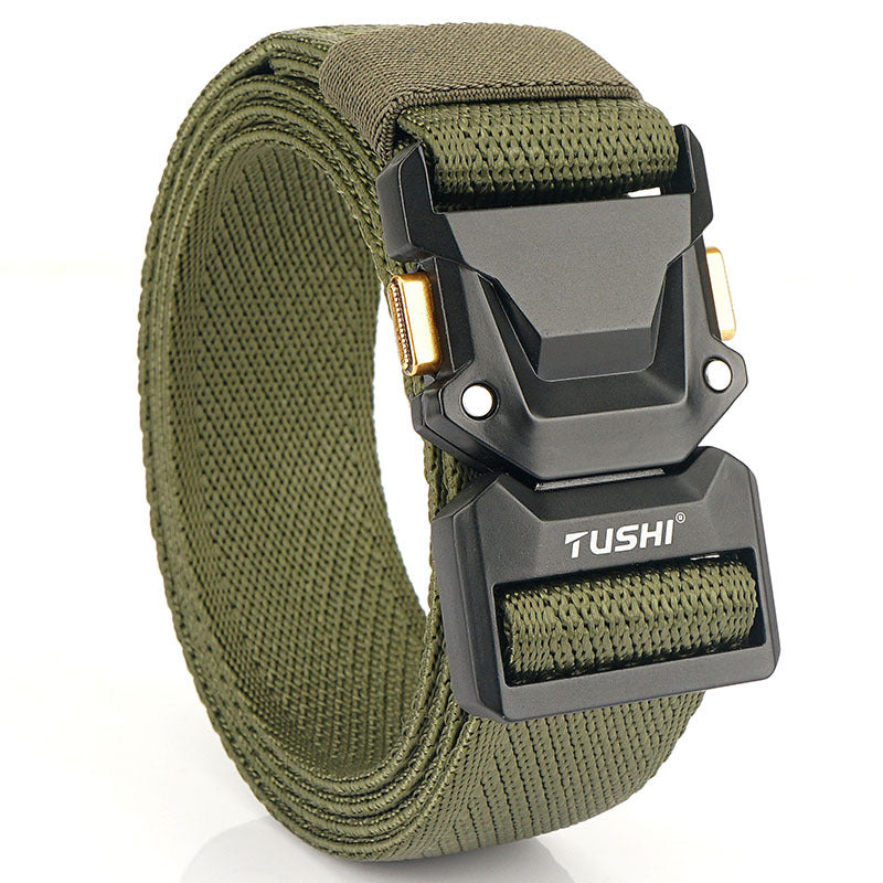 Cinturón Táctico de Nylon Elástico para Hombre - 7 Colores