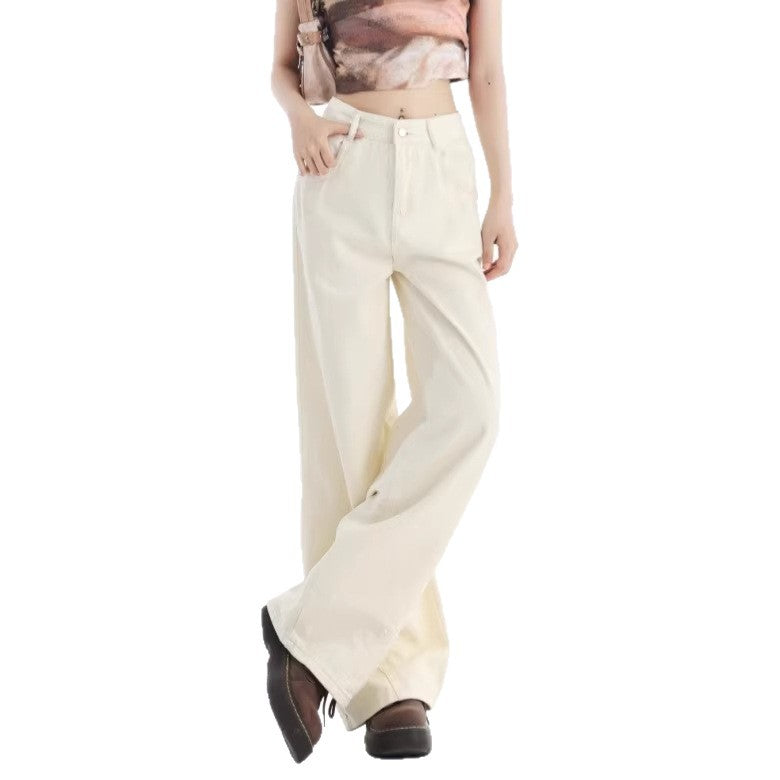 Pantalones Deportivos Holgados de Pierna Recta para Mujer