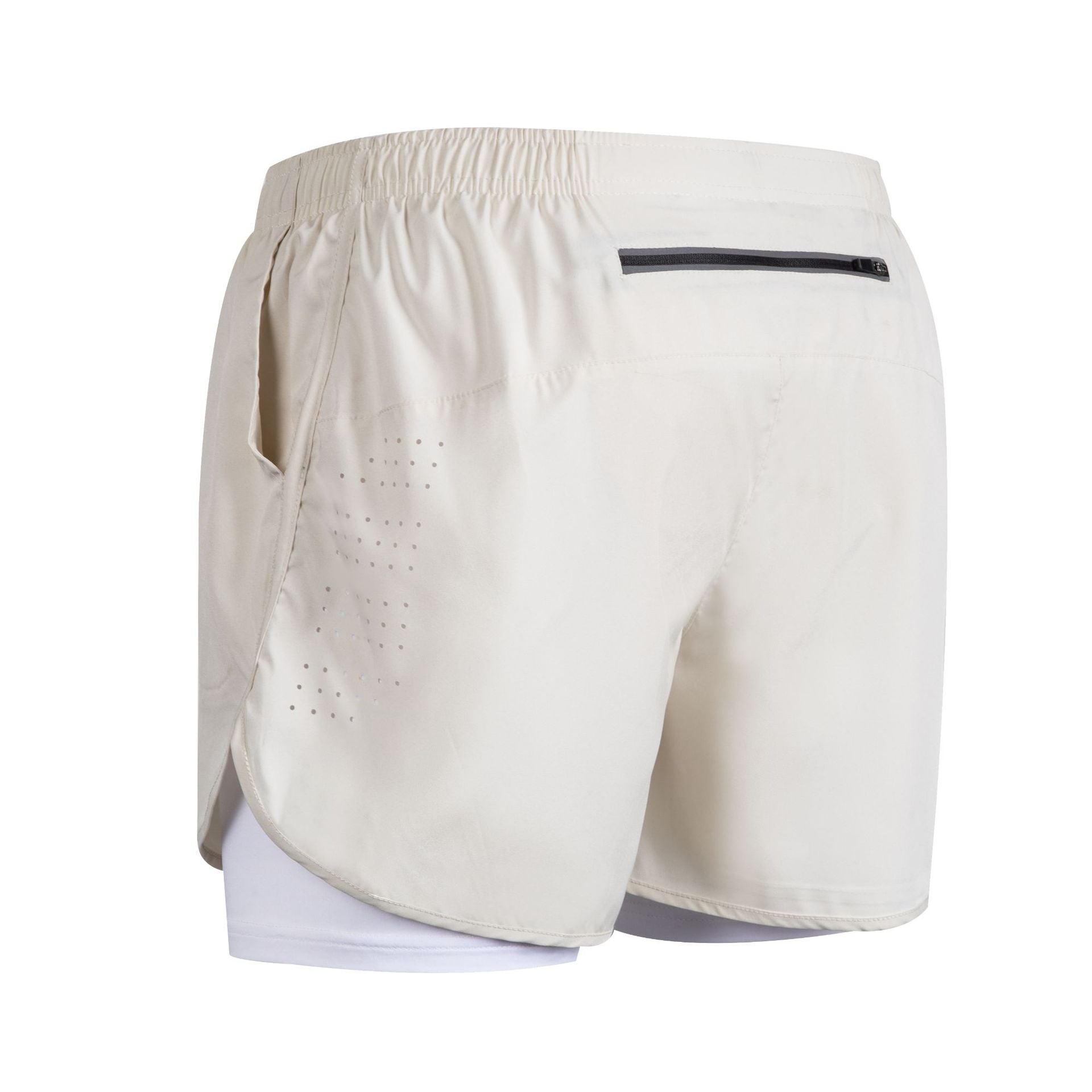Pantaloneta Deportiva 2 en 1 con Forro Interior para Hombre