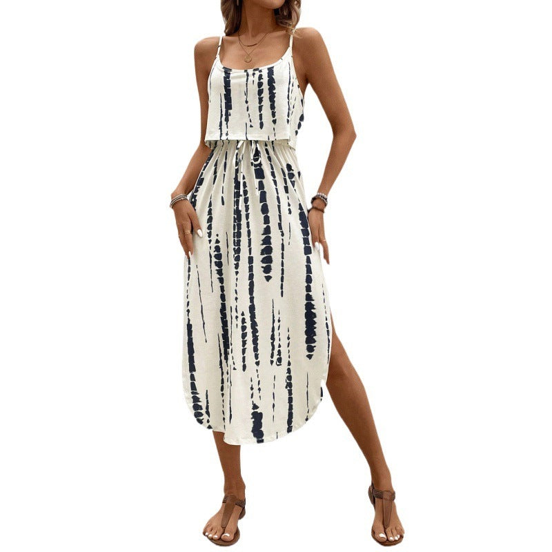 Vestido camisola estampado