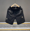 Pantaloneta Ligera con Bordado Estilo Coreano para Hombre