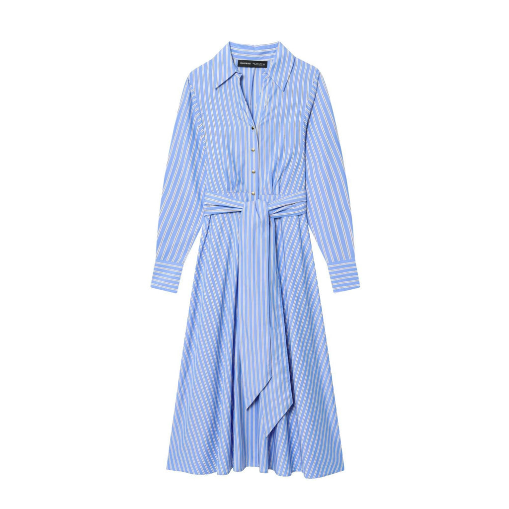 Vestido camisero estilo minimalista y estilizador