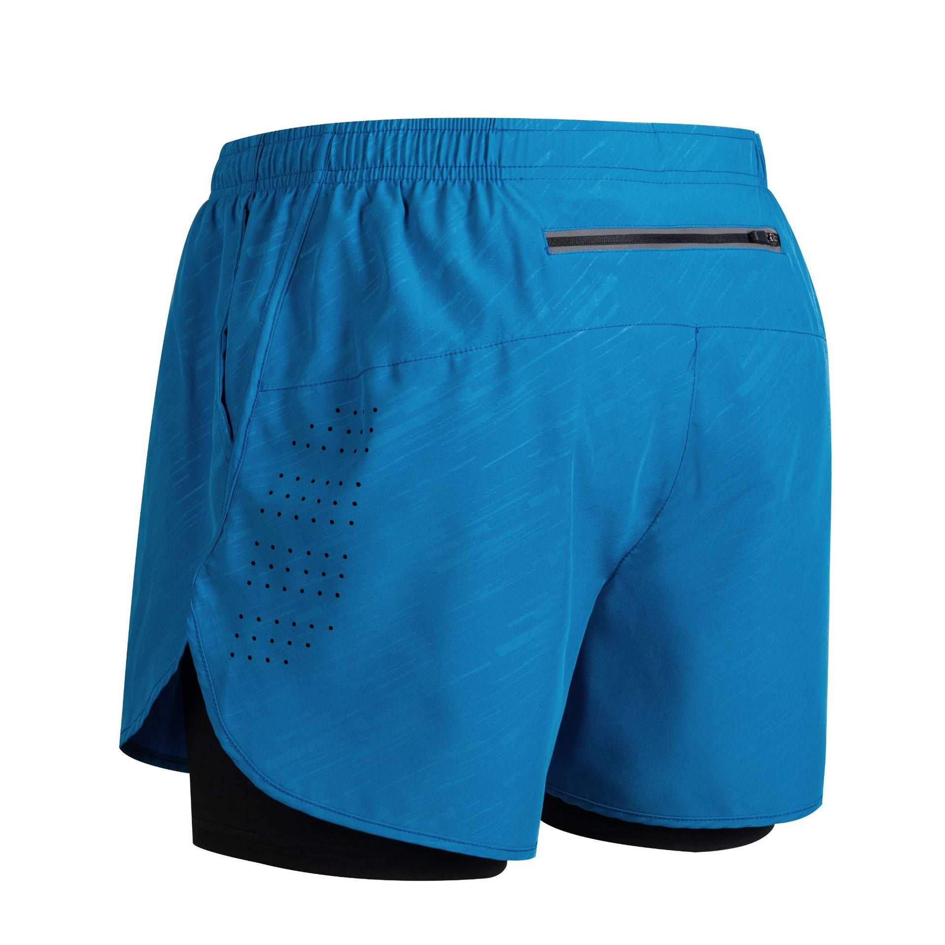 Pantaloneta Deportiva 2 en 1 con Forro Interior para Hombre