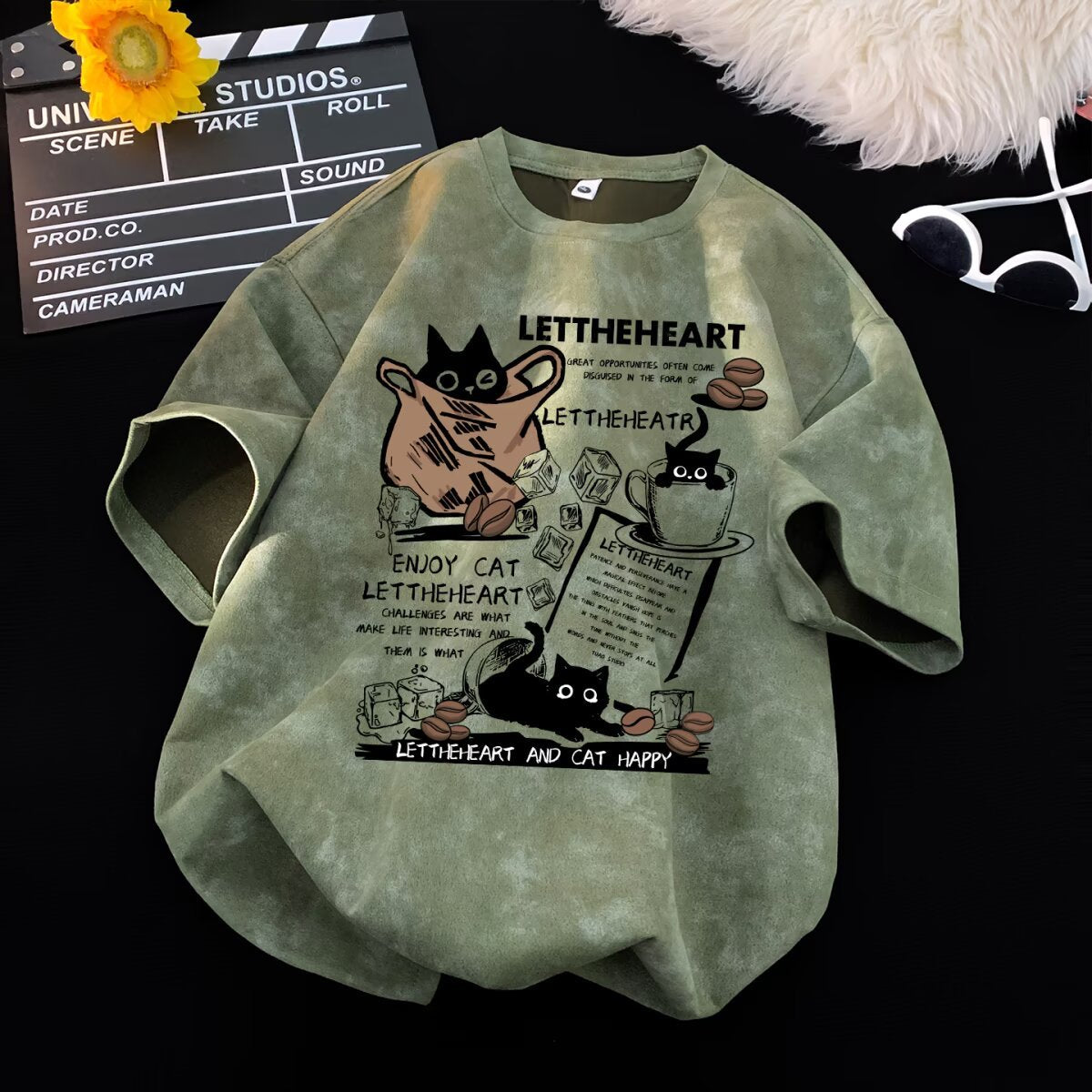 Camiseta Manga Corta Tie-Dye para Hombre